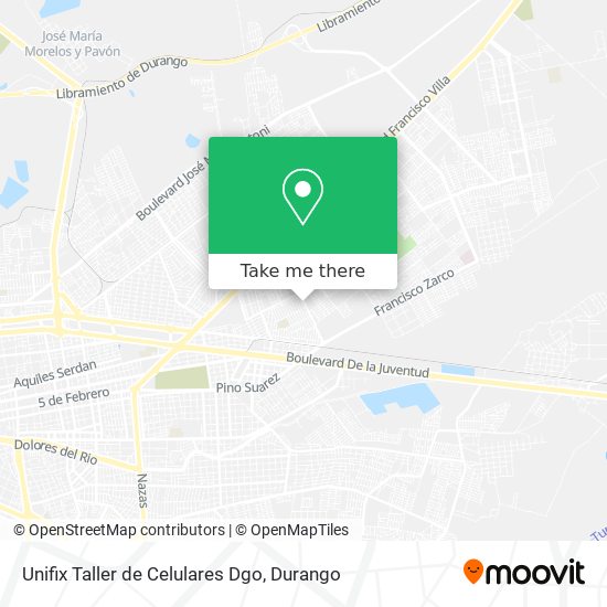 Unifix Taller de Celulares Dgo map