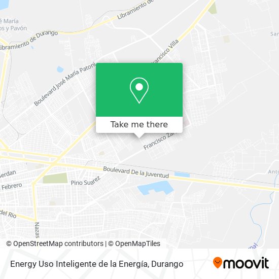 Mapa de Energy Uso Inteligente de la Energía