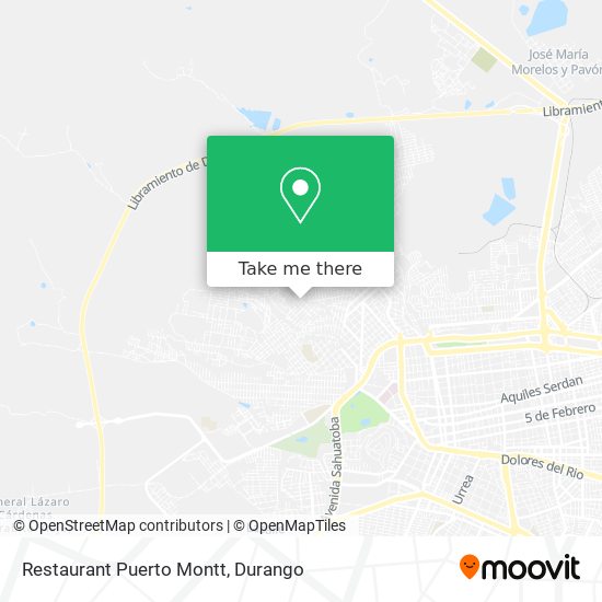 Mapa de Restaurant Puerto Montt