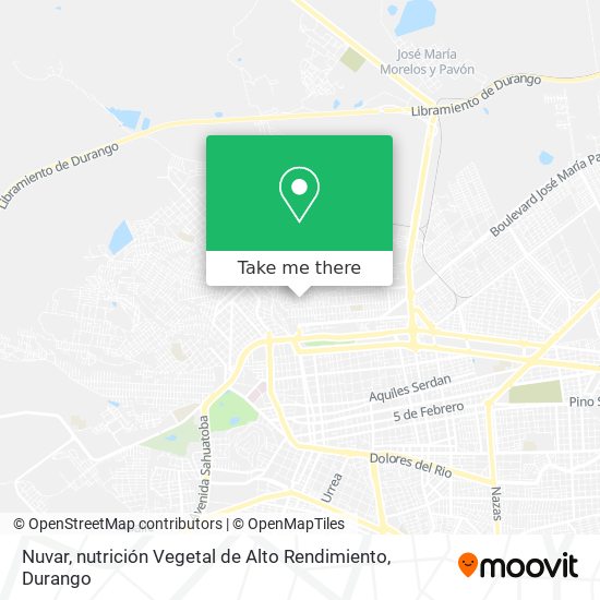 Nuvar, nutrición Vegetal de Alto Rendimiento map