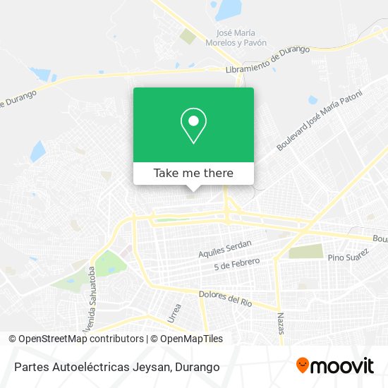 Partes Autoeléctricas Jeysan map