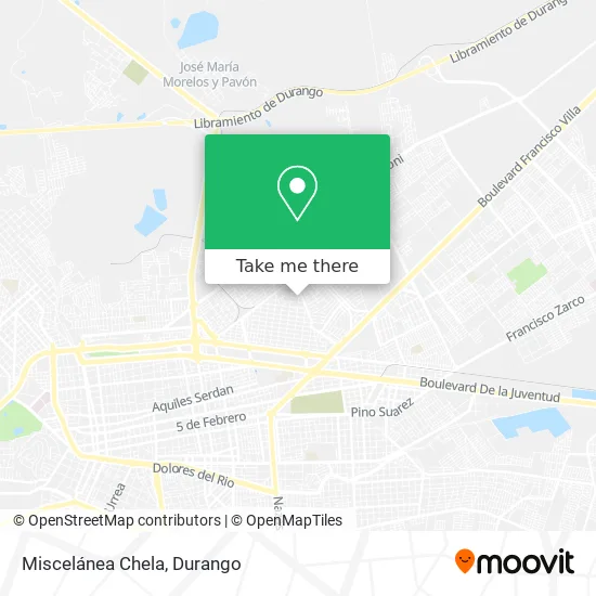 Miscelánea Chela map