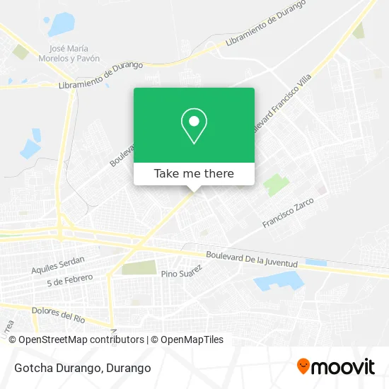 Gotcha Durango map