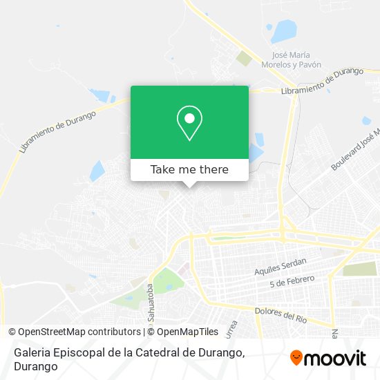 Galeria Episcopal de la Catedral de Durango map