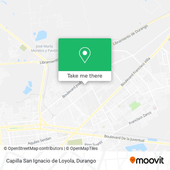 Mapa de Capilla San Ignacio de Loyola