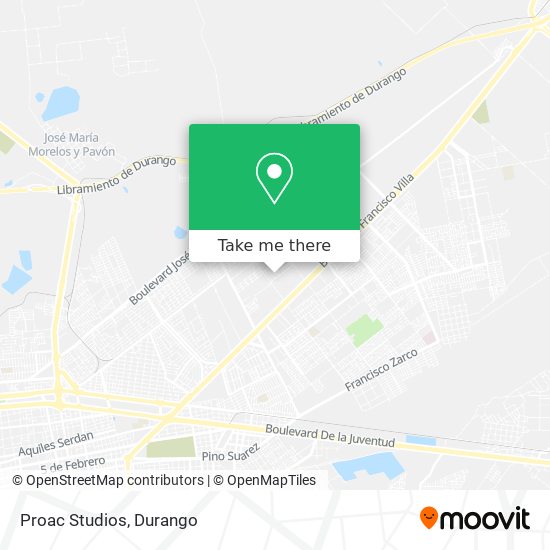 Mapa de Proac Studios