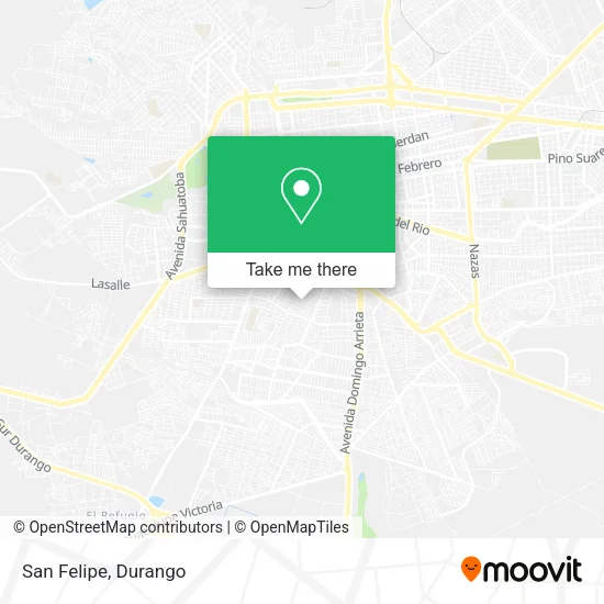 Mapa de San Felipe