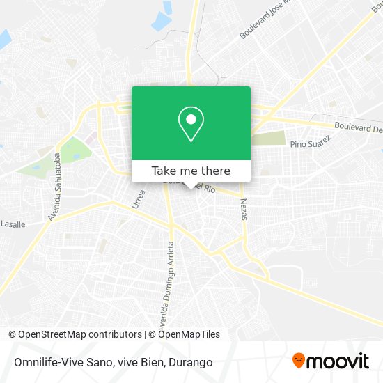 Omnilife-Vive Sano, vive Bien map