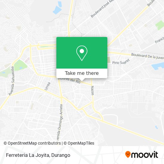 Mapa de Ferreteria La Joyita