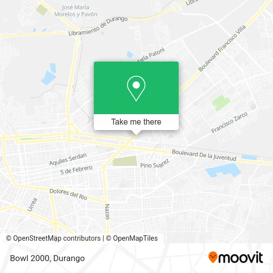 Mapa de Bowl 2000