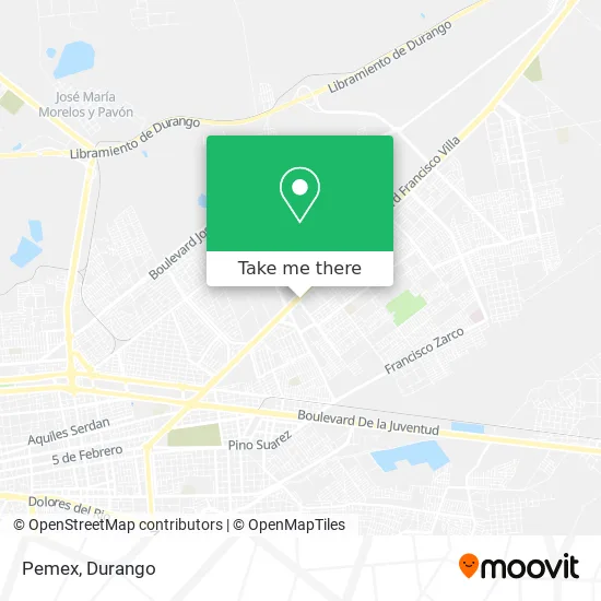 Pemex map