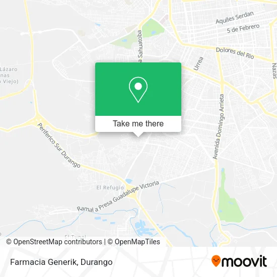 Mapa de Farmacia Generik