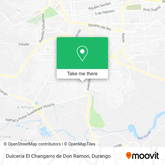 Dulceria El Changarro de Don Ramon map