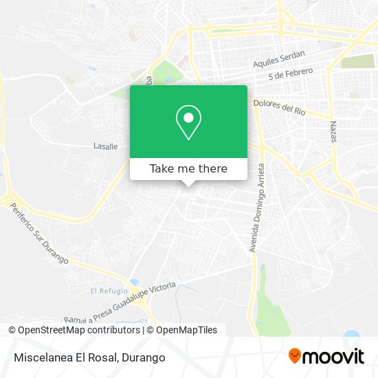 Mapa de Miscelanea El Rosal