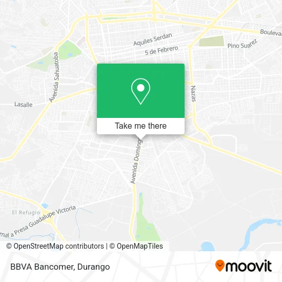 BBVA Bancomer map