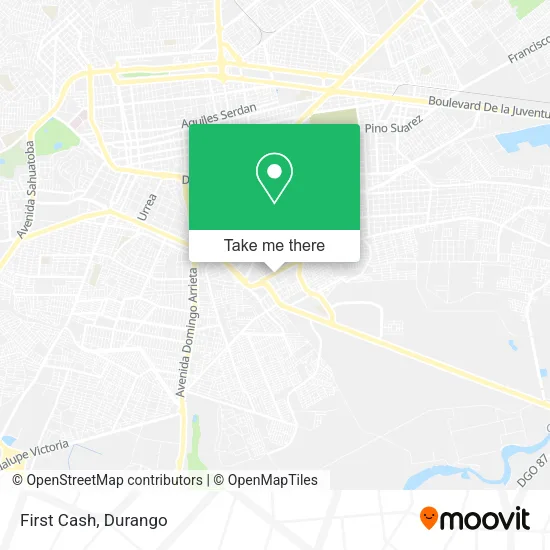 Mapa de First Cash