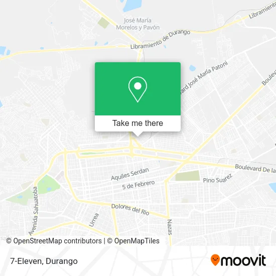 Mapa de 7-Eleven