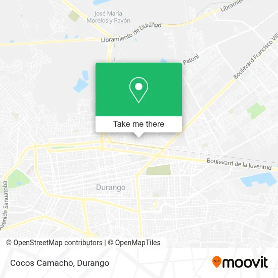 Cocos Camacho map