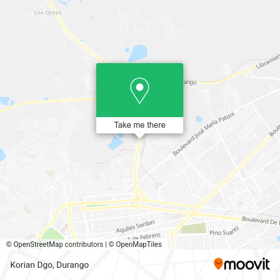Mapa de Korian Dgo