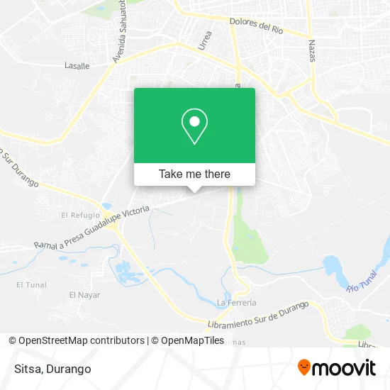 Mapa de Sitsa