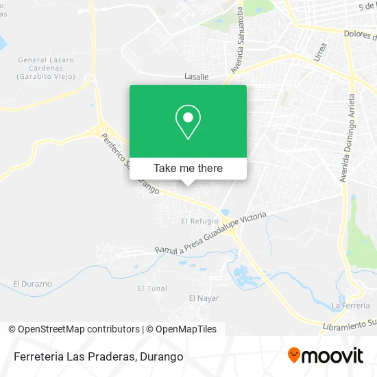Ferreteria Las Praderas map