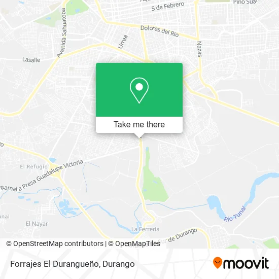 Mapa de Forrajes El Durangueño