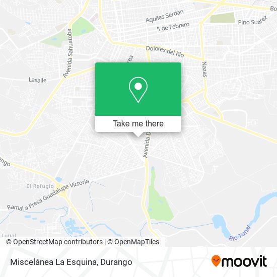 Miscelánea La Esquina map