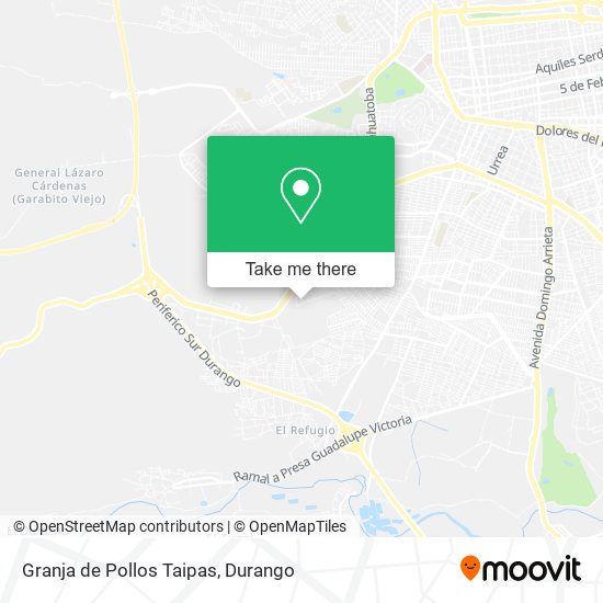 Granja de Pollos Taipas map