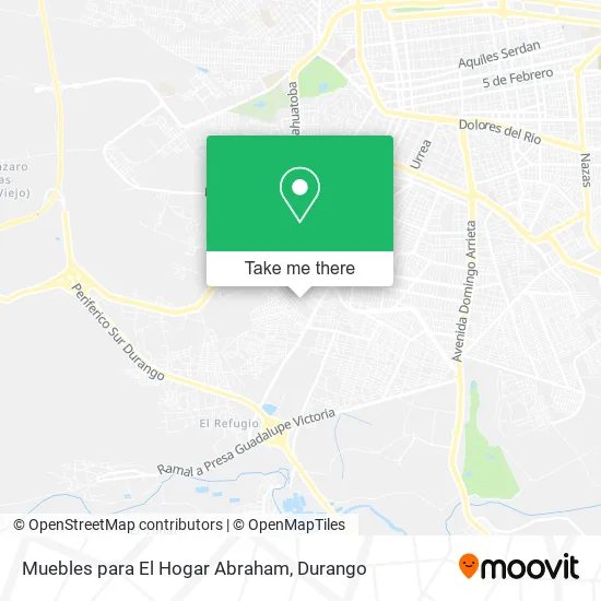 Mapa de Muebles para El Hogar Abraham