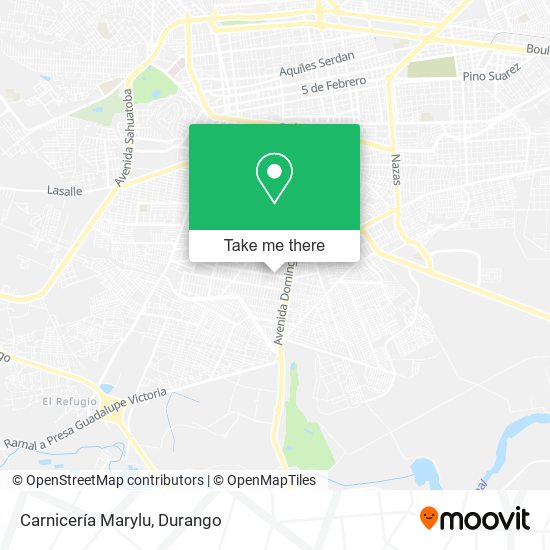 Carnicería Marylu map