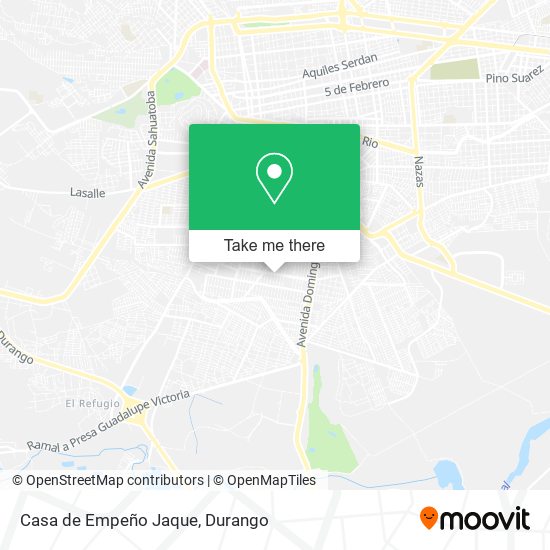 Casa de Empeño Jaque map