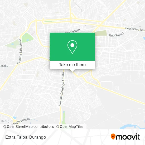 Extra Talpa map