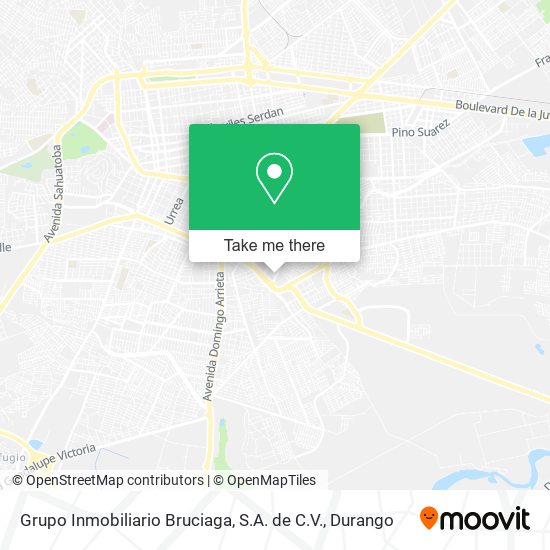 Grupo Inmobiliario Bruciaga, S.A. de C.V. map