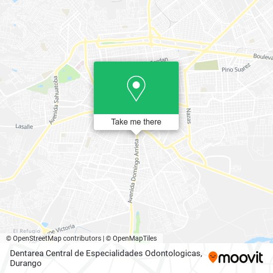 Dentarea Central de Especialidades Odontologicas map