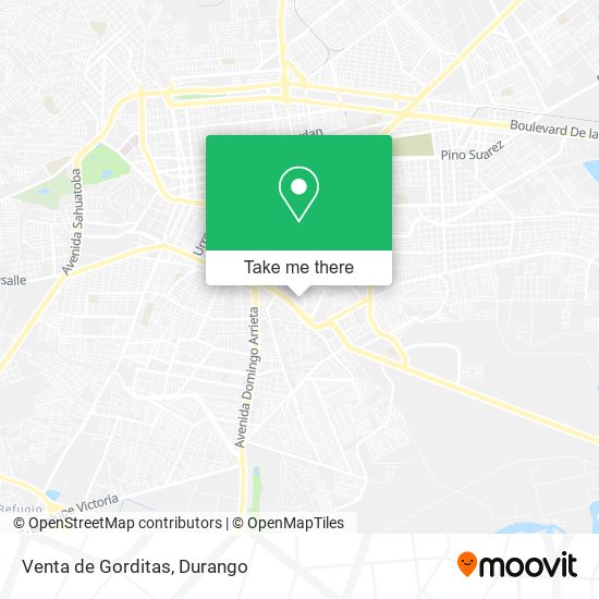 Mapa de Venta de Gorditas