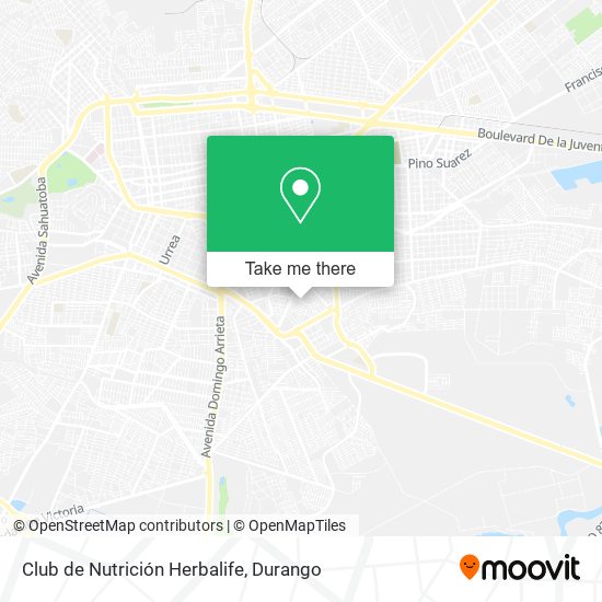 Club de Nutrición Herbalife map