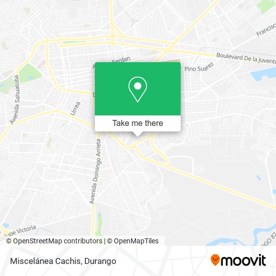 Mapa de Miscelánea Cachis
