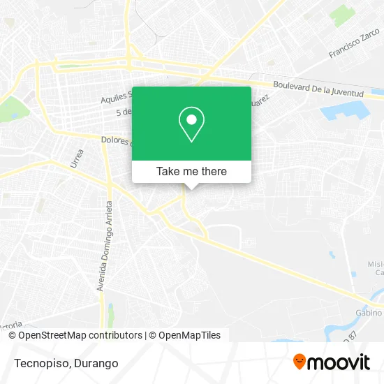 Tecnopiso map