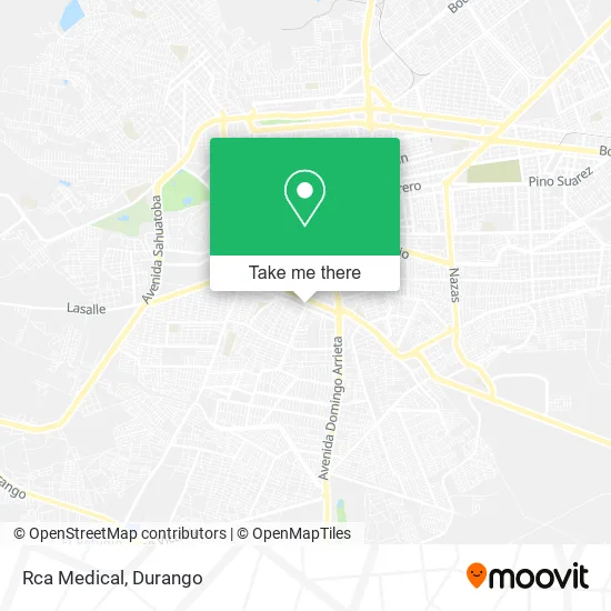 Mapa de Rca Medical
