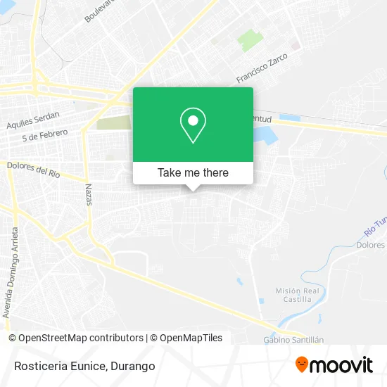 Mapa de Rosticeria Eunice