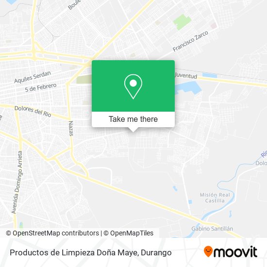 Productos de Limpieza Doña Maye map