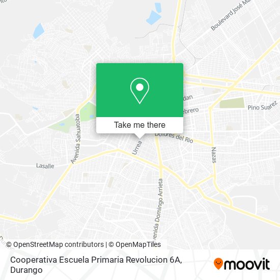 Cooperativa Escuela Primaria Revolucion 6A map