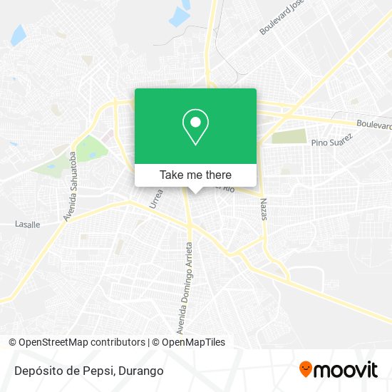 Depósito de Pepsi map