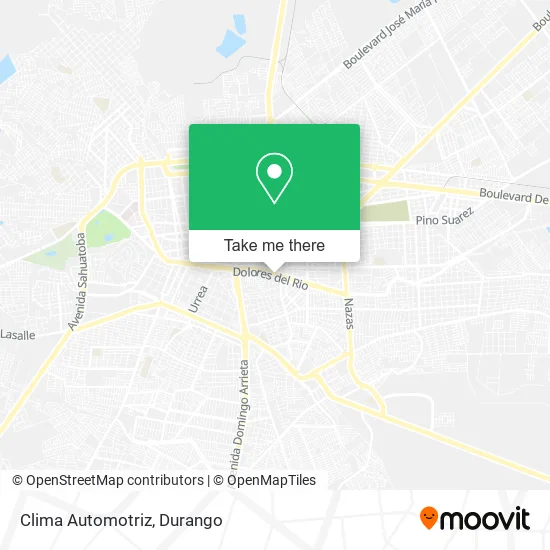 Clima Automotriz map