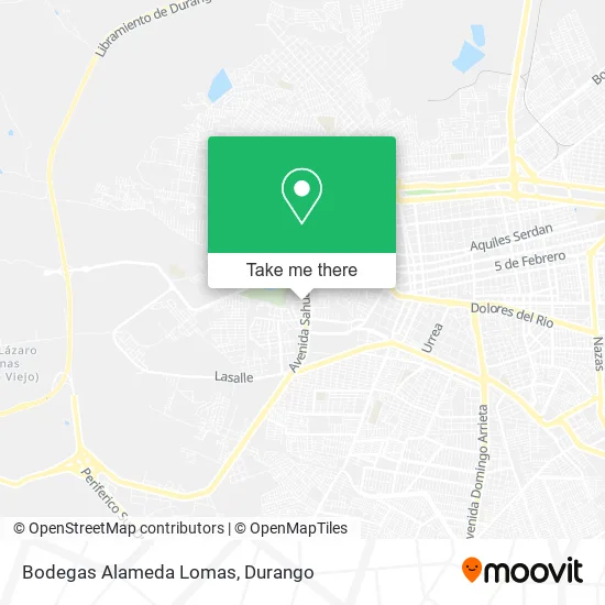 Bodegas Alameda Lomas map
