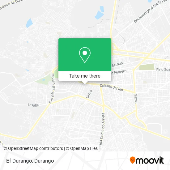 Mapa de Ef Durango