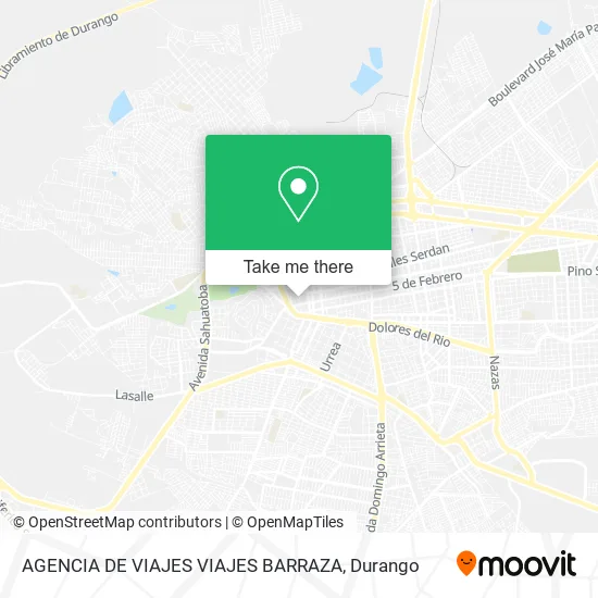 AGENCIA DE VIAJES VIAJES BARRAZA map