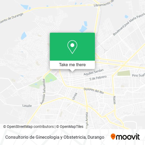 Mapa de Consultorio de Ginecologia y Obstetricia