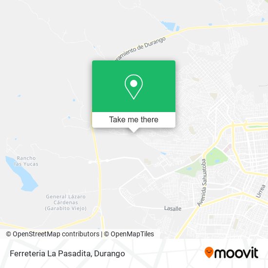 Ferreteria La Pasadita map