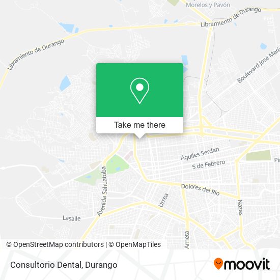 Consultorio Dental map